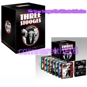 The Three Stooges: The Ultimate Collection (DVD, NEW SEALED) 20 Disc Set
